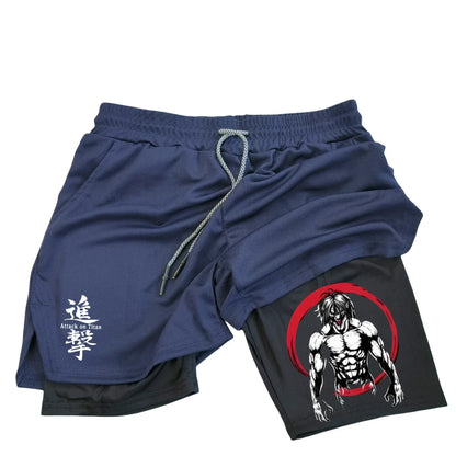 Gym Shorts – Training Wear, Attack on Titan Eden of Clothes 