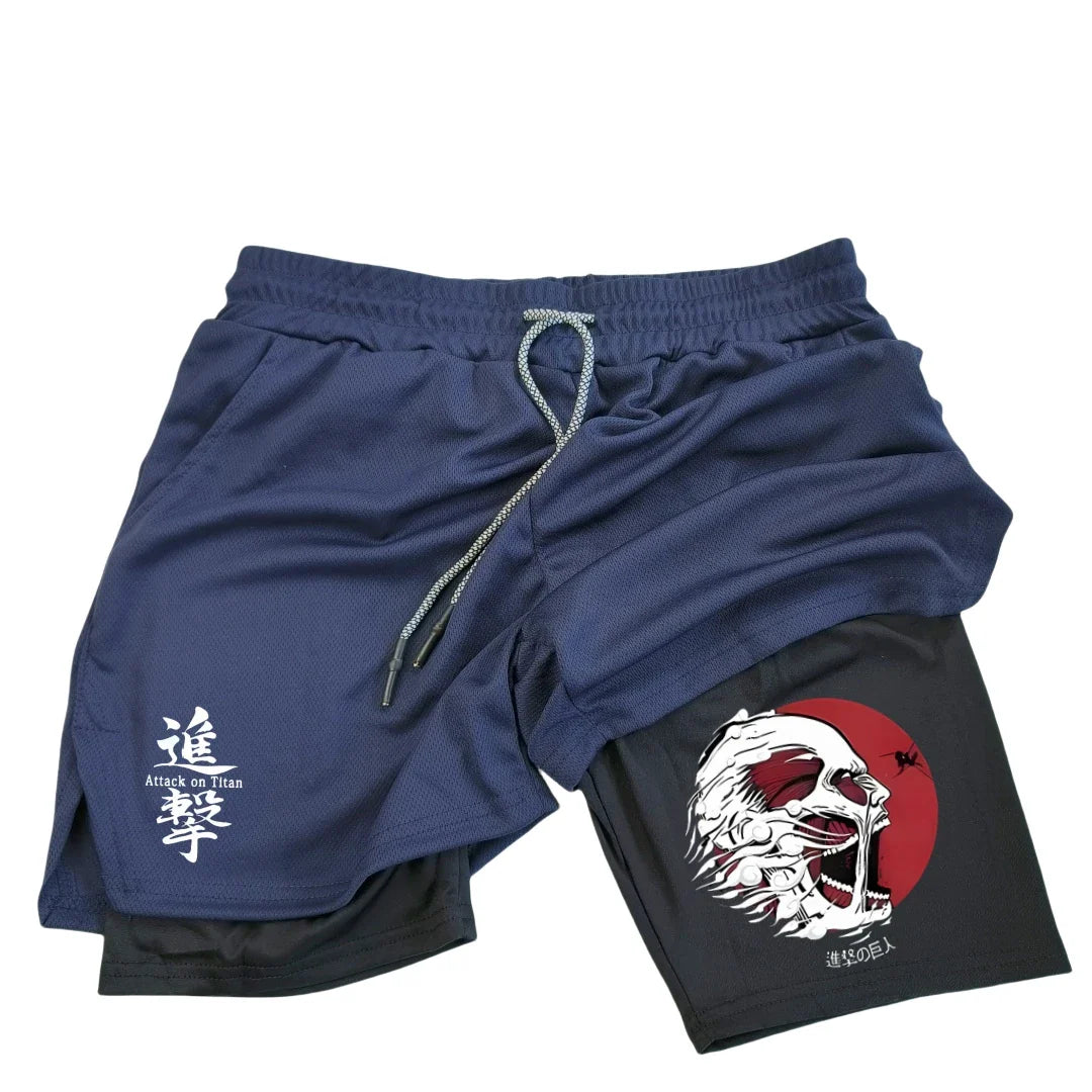 Gym Shorts – Training Wear, Attack on Titan Eden of Clothes 