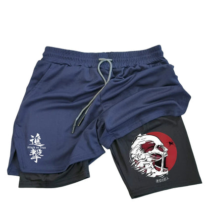 Gym Shorts – Training Wear, Attack on Titan Eden of Clothes 