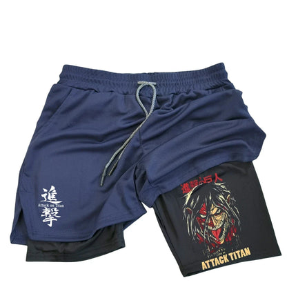 Gym Shorts – Training Wear, Attack on Titan Eden of Clothes 