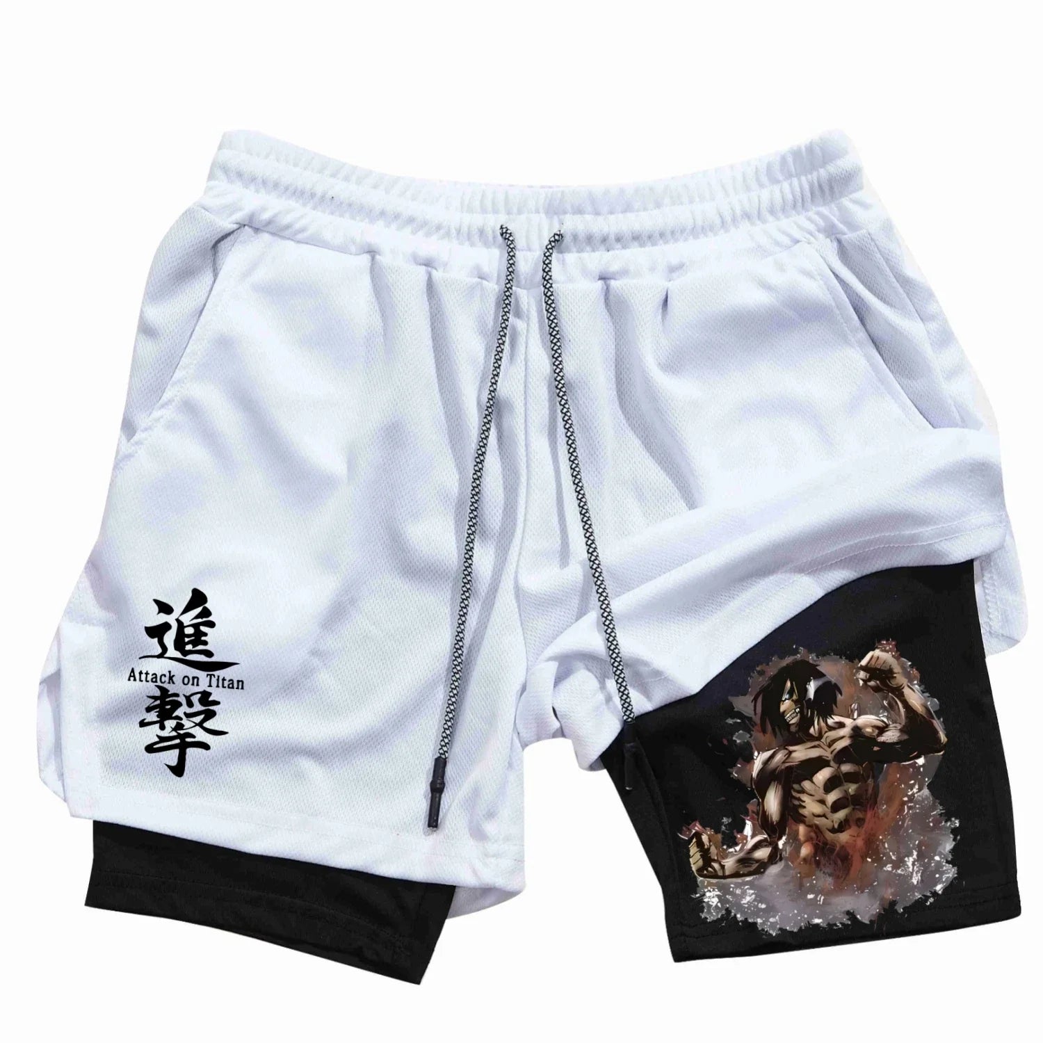 Gym Shorts – Training Wear, Attack on Titan Eden of Clothes 