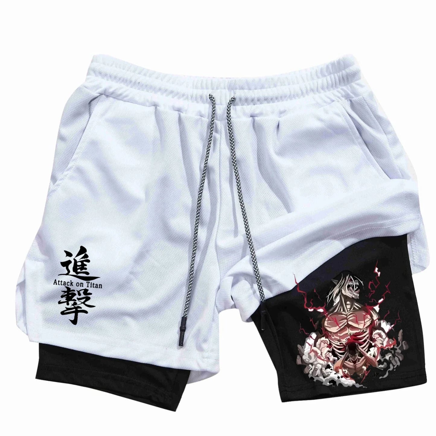Gym Shorts – Training Wear, Attack on Titan Eden of Clothes 