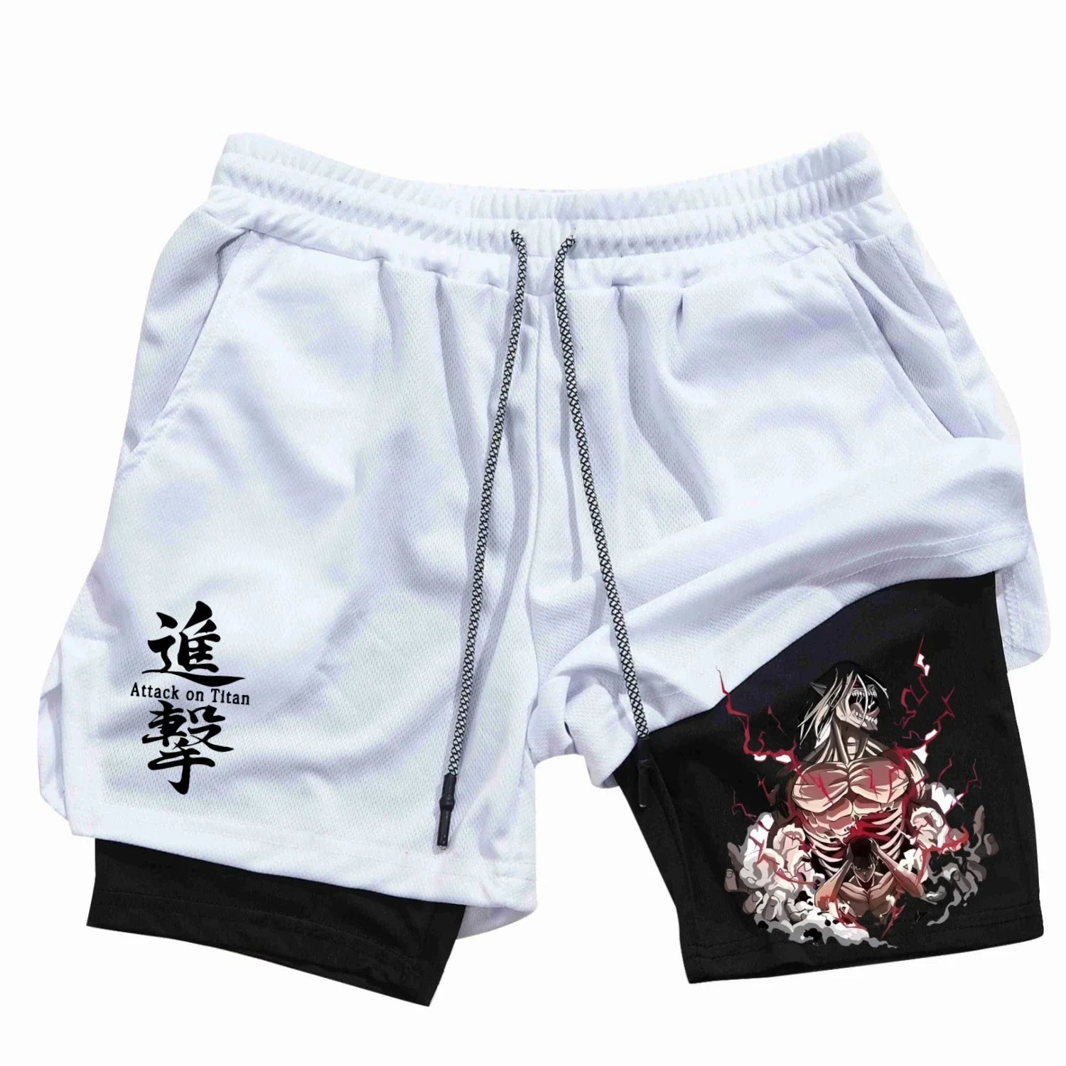 Gym Shorts – Training Wear, Attack on Titan Eden of Clothes 