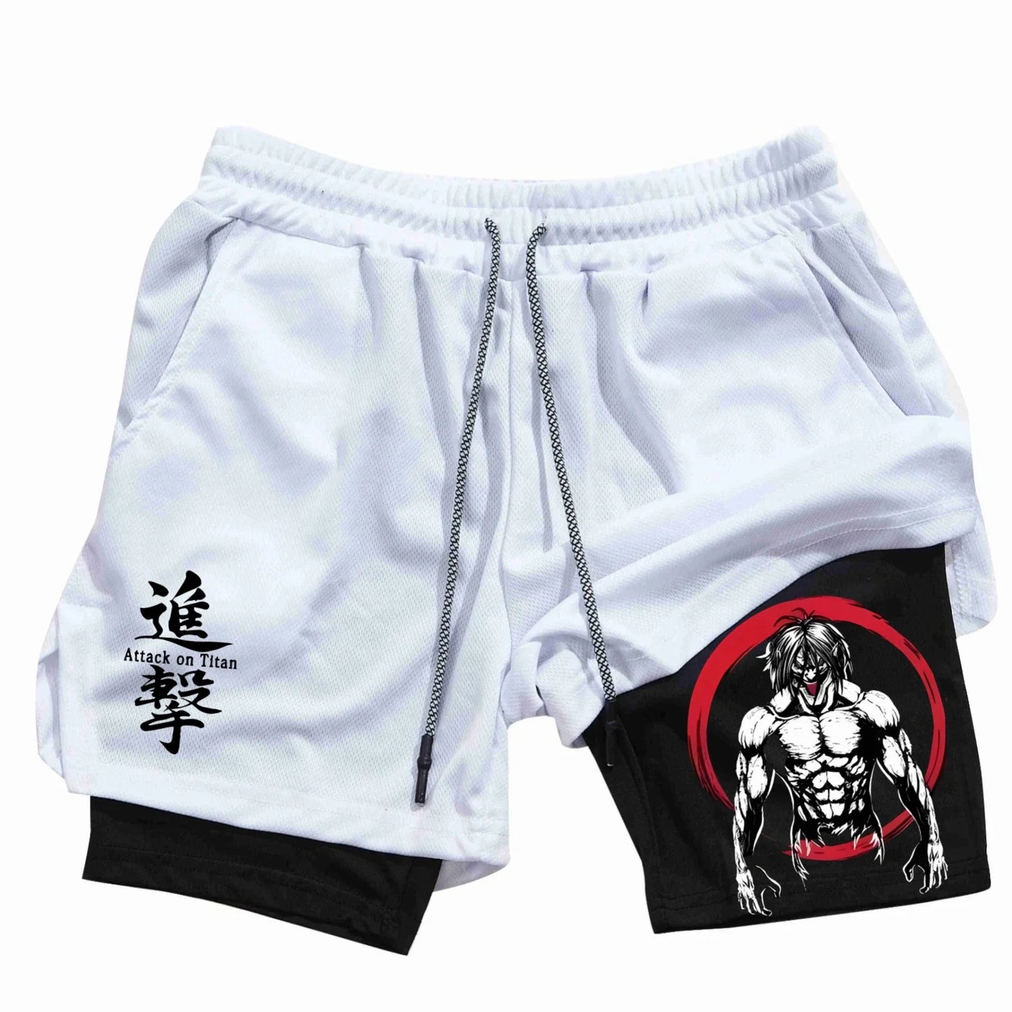 Gym Shorts – Training Wear, Attack on Titan Eden of Clothes 