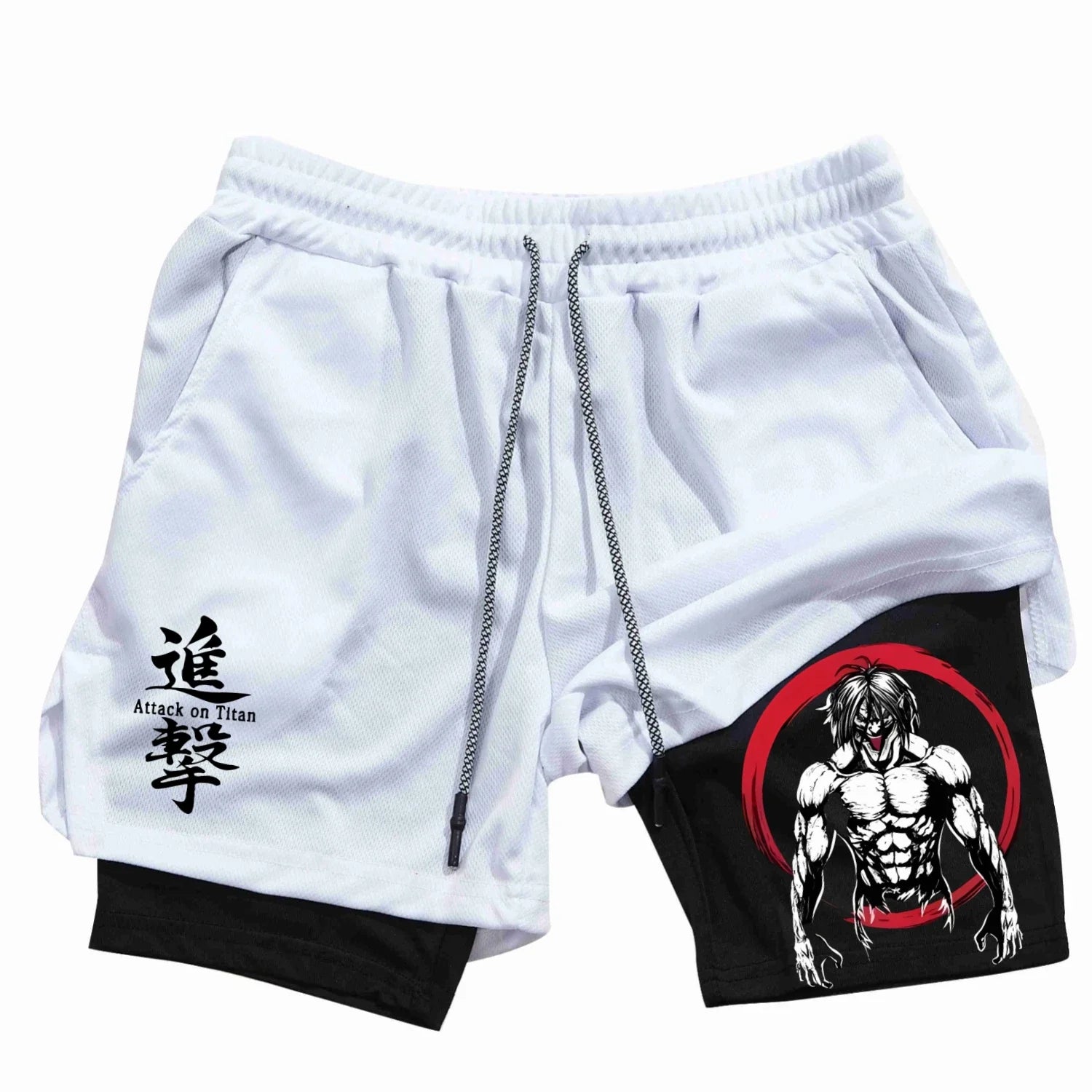 Gym Shorts – Training Wear, Attack on Titan Eden of Clothes 
