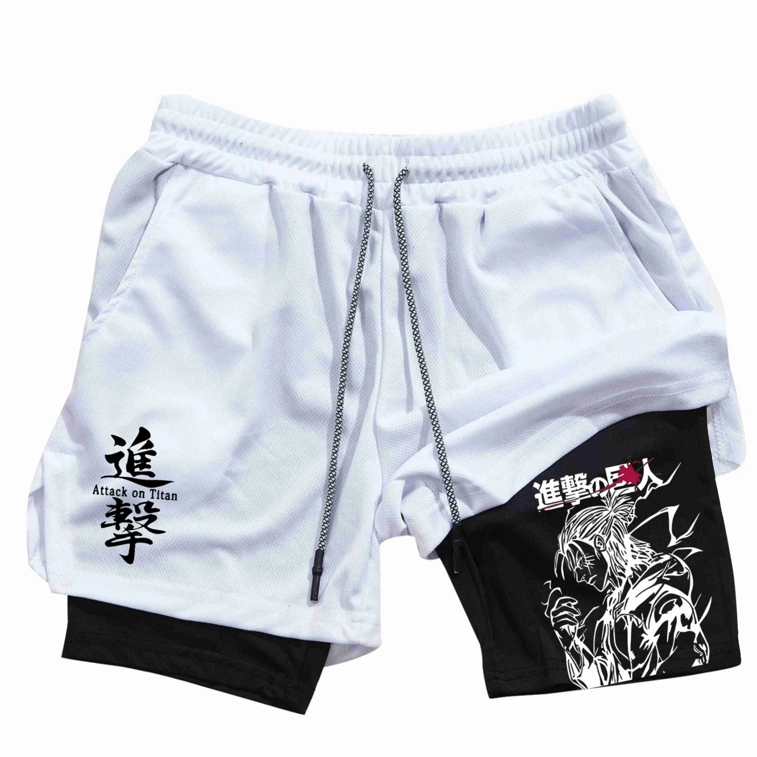 Gym Shorts – Training Wear, Attack on Titan Eden of Clothes 