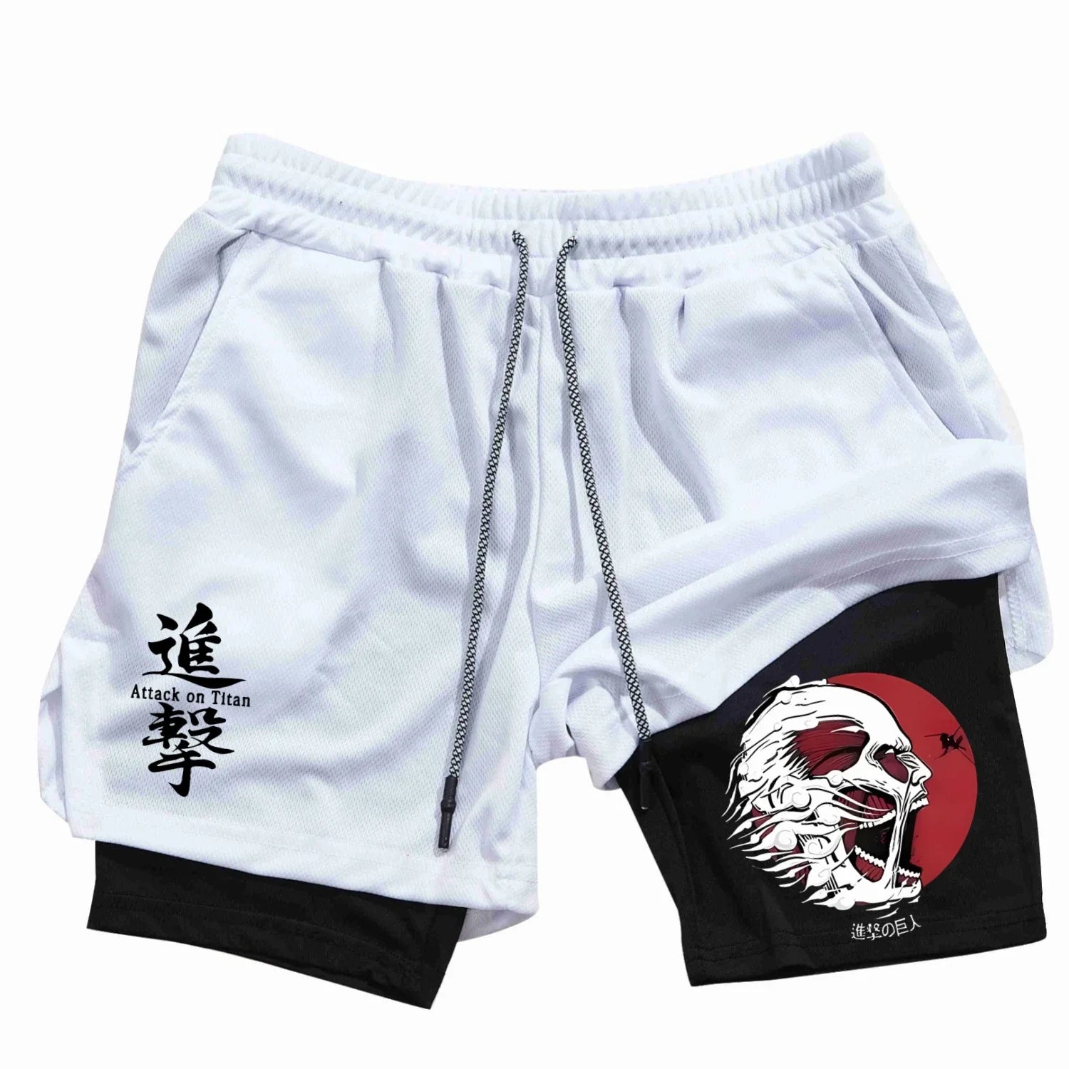 Gym Shorts – Training Wear, Attack on Titan Eden of Clothes 