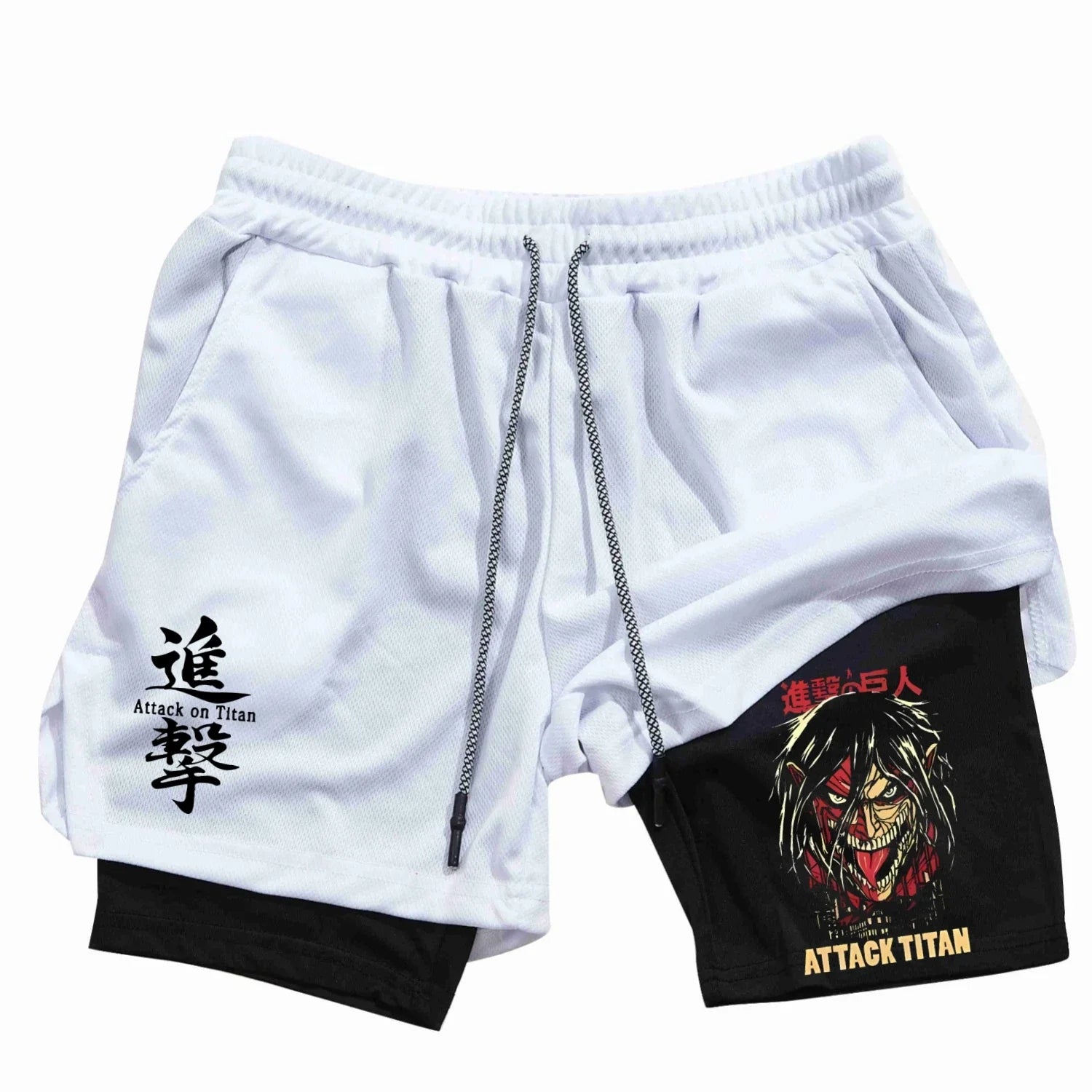 Gym Shorts – Training Wear, Attack on Titan Eden of Clothes 
