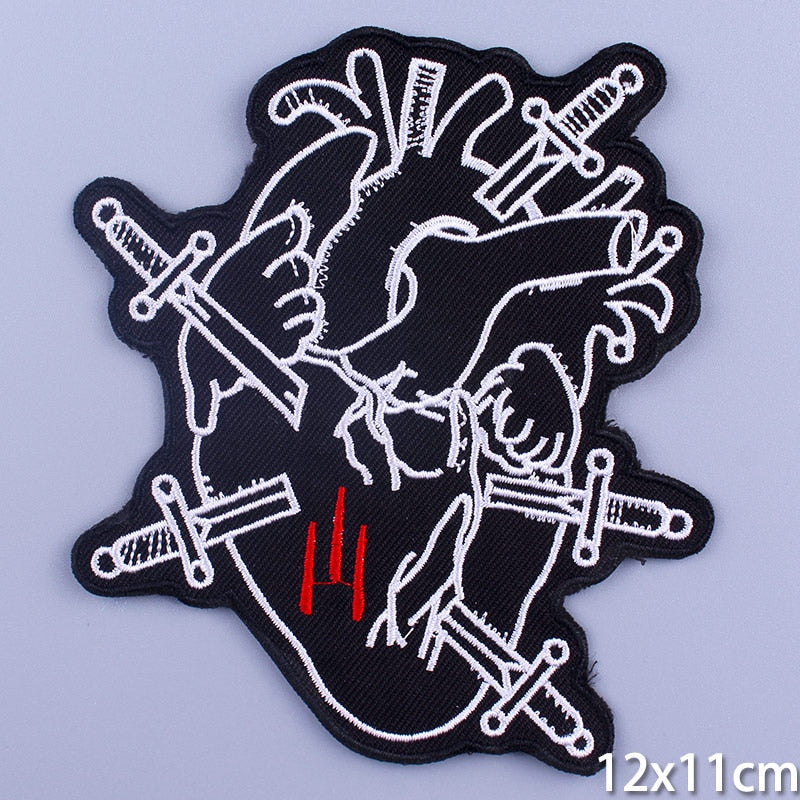 Embroidered Patches – Attack on Titan, Character Designs for Clothing Eden of Clothes 