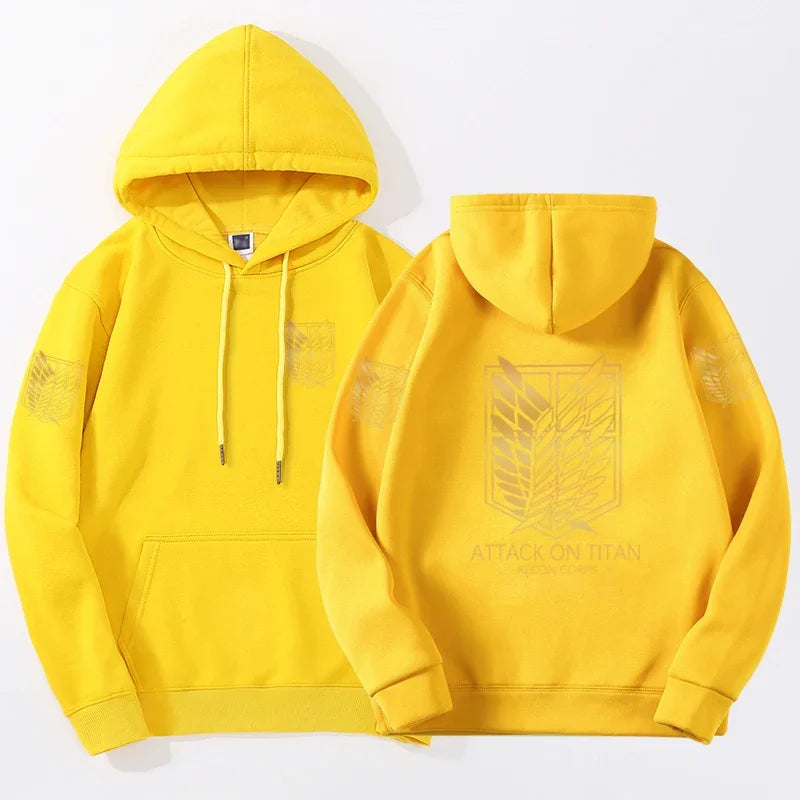 Printed Hoodie – Titan Design, Attack on Titan Eden of Clothes 