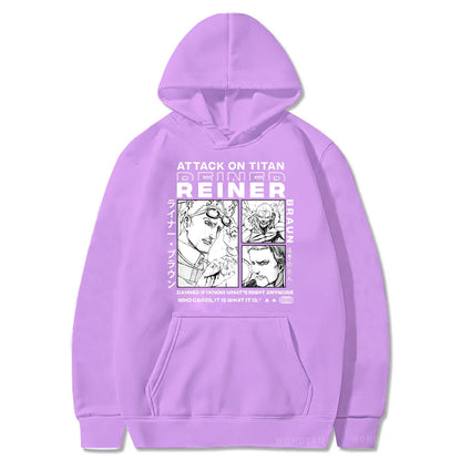 Reiner Braun Hoodie – Unisex, Titan Form, Attack on Titan (AoT) Eden of Clothes 