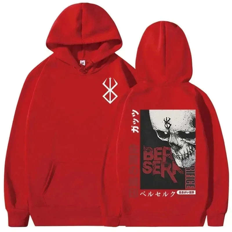 Berserk Guts Print Hoodie Eden of Clothes 