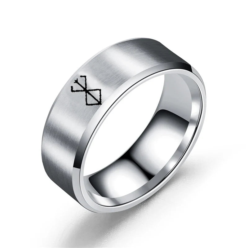 Berserk Stainless Steel Ring - Jewelry