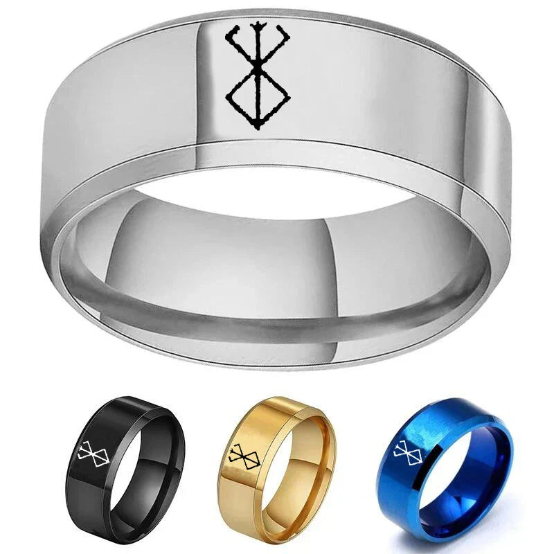 Berserk Stainless Steel Ring - Jewelry