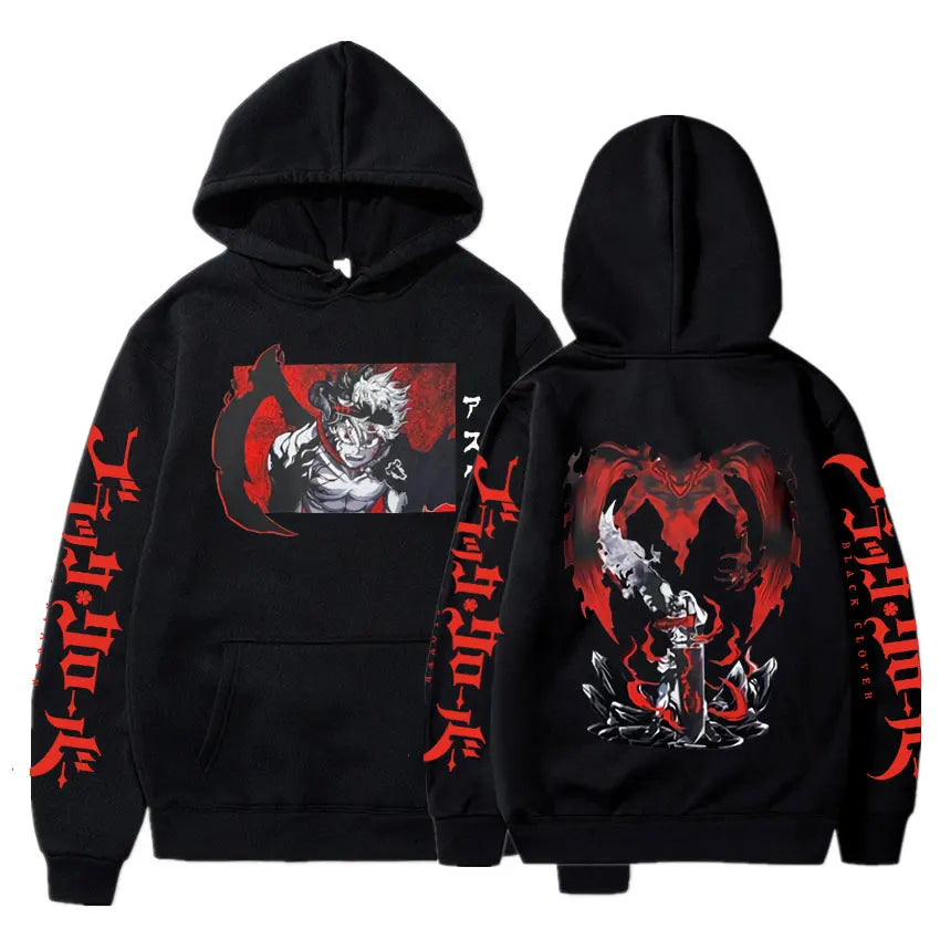 Asta Hoodie – Black Clover, Anime Design Eden of Clothes 