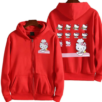 Hello Kitty Hoodie – Y2K Style, Hello Kitty Eden of Clothes 