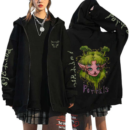 Casual Zip-Up Hoodie – Comfortable Design, Everyday Wear Eden of Clothes 