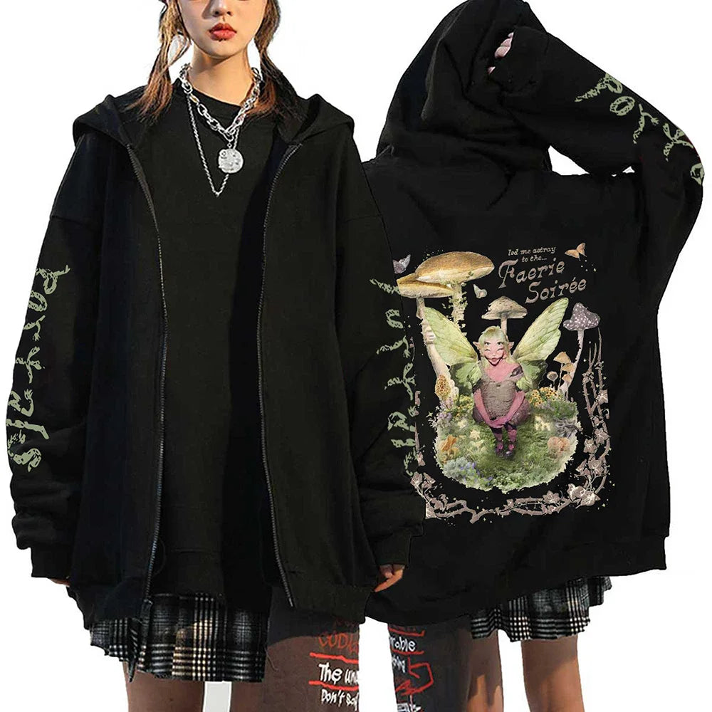 Casual Zip-Up Hoodie – Comfortable Design, Everyday Wear Eden of Clothes 