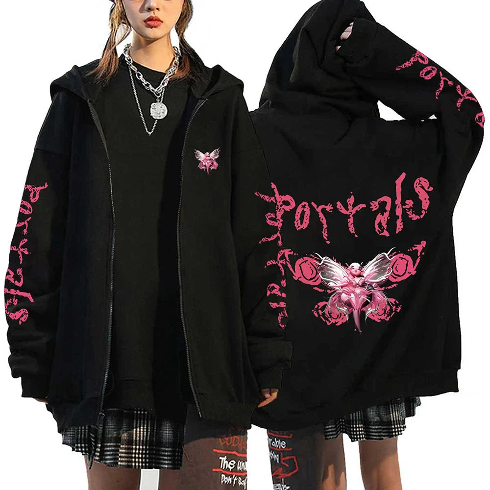 Casual Zip-Up Hoodie – Comfortable Design, Everyday Wear Eden of Clothes 