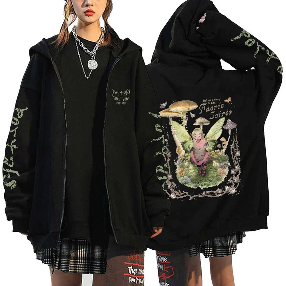 Casual Zip-Up Hoodie – Comfortable Design, Everyday Wear Eden of Clothes 