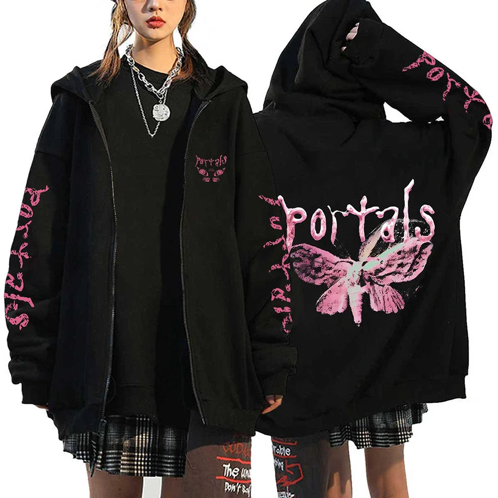 Casual Zip-Up Hoodie – Comfortable Design, Everyday Wear Eden of Clothes 