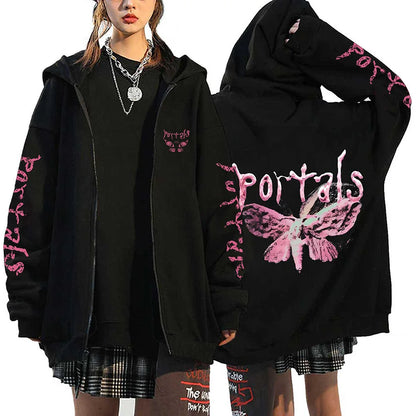 Casual Zip-Up Hoodie – Comfortable Design, Everyday Wear Eden of Clothes 