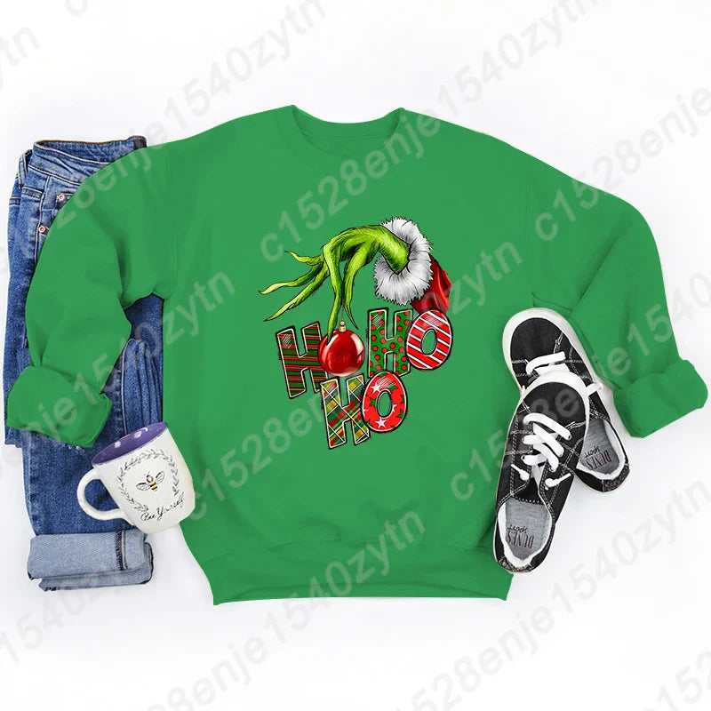 Cozy Christmas Sweatshirts - green / S - Hoodie