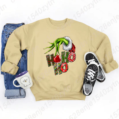 Cozy Christmas Sweatshirts - Khaki / S - Hoodie