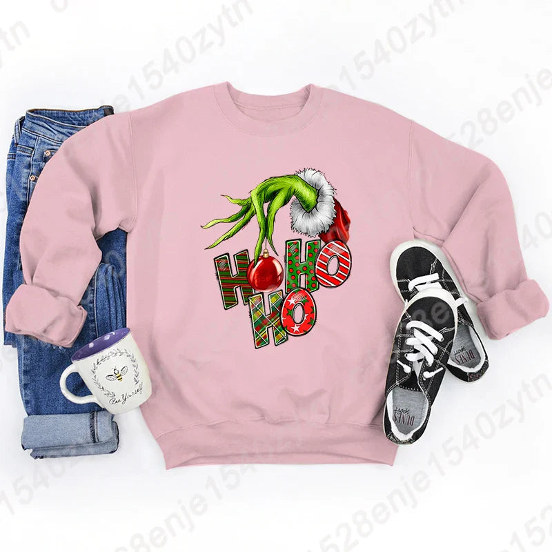 Cozy Christmas Sweatshirts - Pink / S - Hoodie