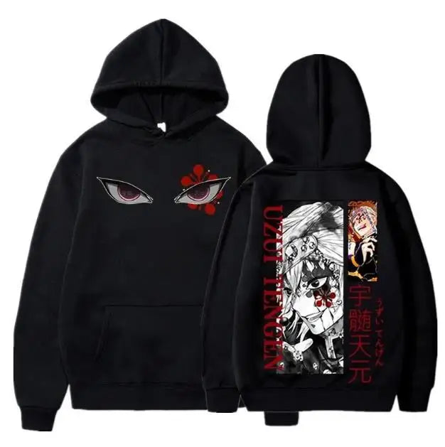 Custom Hoodie – Warm Design, Anime Style Eden of Clothes 