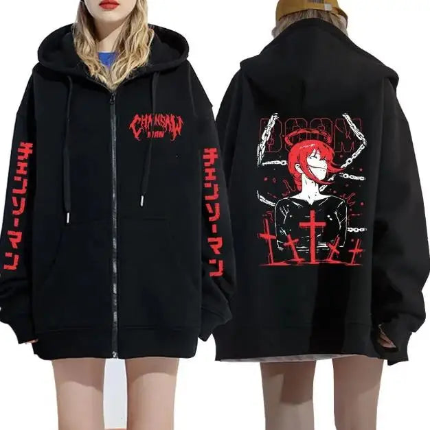 Custom Hoodie – Warm Design, Anime Style Eden of Clothes 