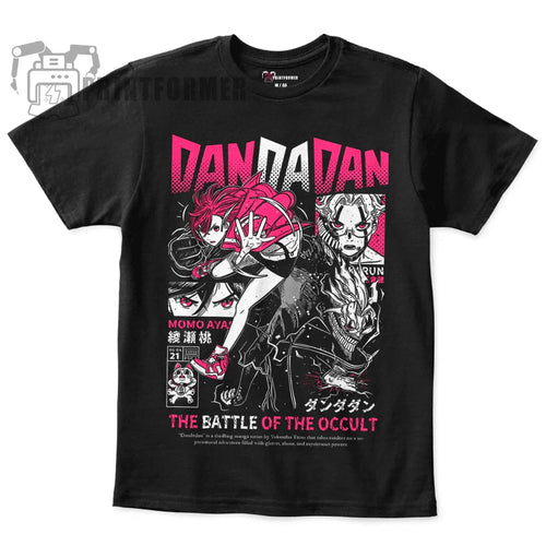 Dandadan Okarun T-shirt Okarun Momo Ayase Gift Exclusive Shirt All Size 100 Cotton