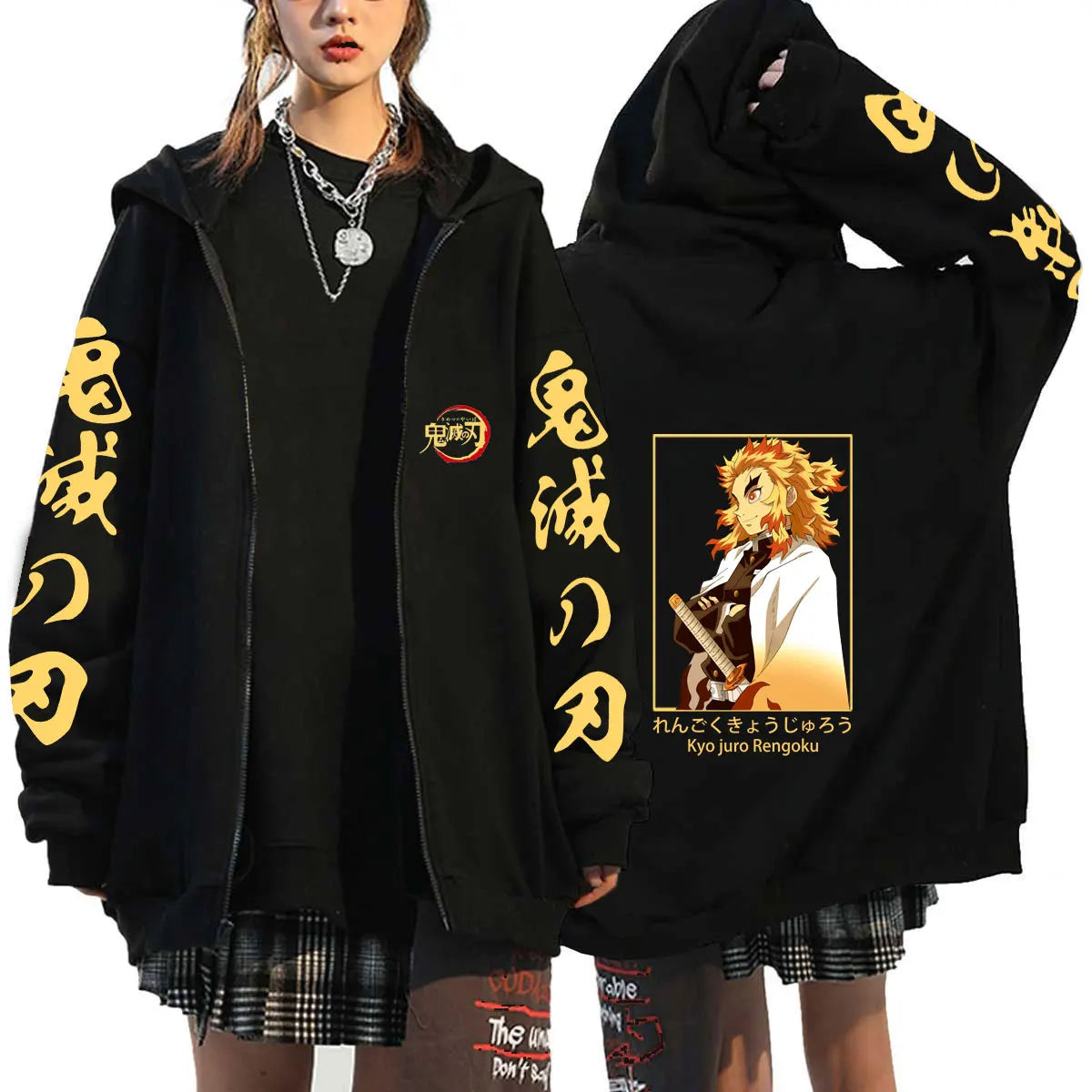 Demon Slayer Anime Hoodie Eden of Clothes 