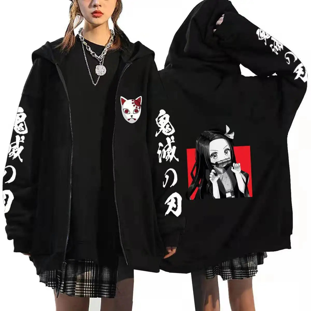 Demon Slayer Anime Hoodie Eden of Clothes 