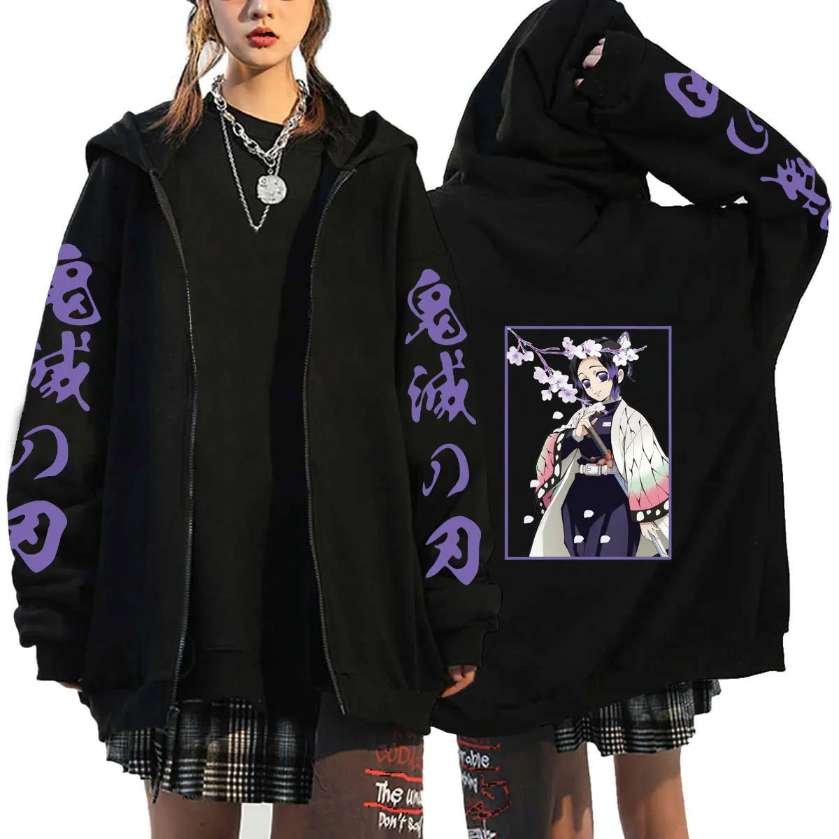 Demon Slayer Anime Hoodie Eden of Clothes 