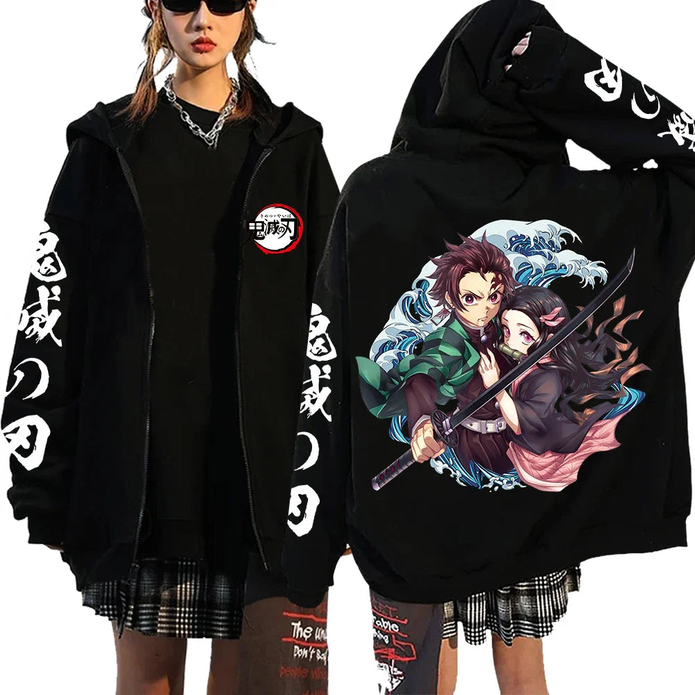 Demon Slayer Nezuko/Tanjiro Jacket - Jacket