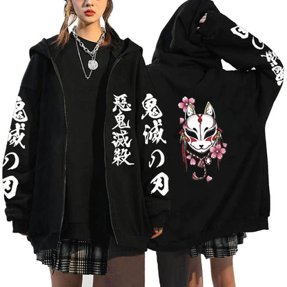 Demon Slayer Zipper Jacket - Jacket