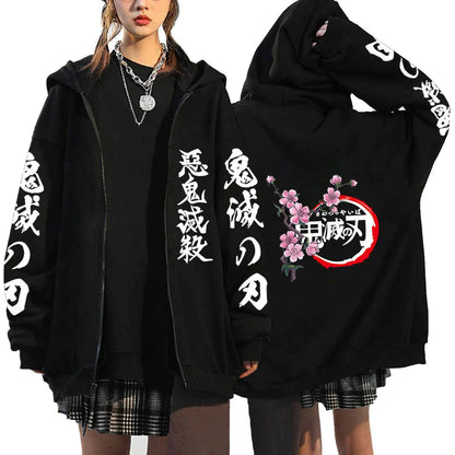 Demon Slayer Zipper Jacket - Jacket