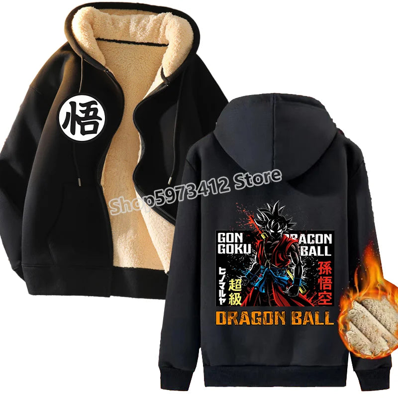 Goku Hoodie – Black, Unisex, Dragon Ball Z Eden of Clothes 