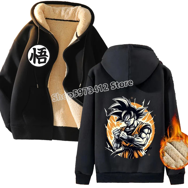 Goku Hoodie – Black, Unisex, Dragon Ball Z Eden of Clothes 