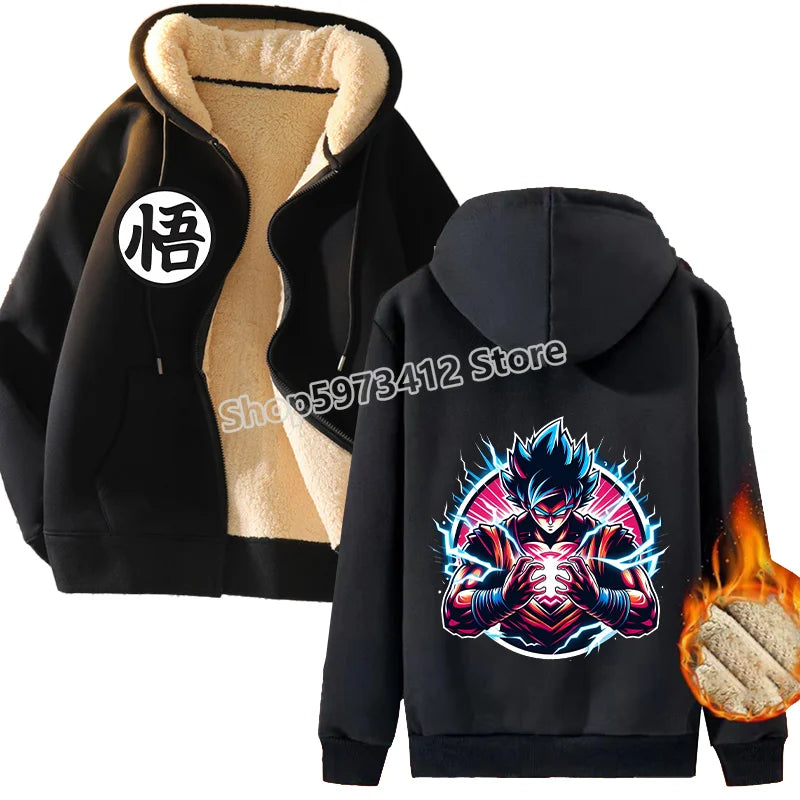 Goku Hoodie – Black, Unisex, Dragon Ball Z Eden of Clothes 
