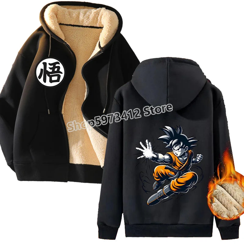 Goku Hoodie – Black, Unisex, Dragon Ball Z Eden of Clothes 