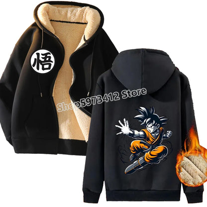 Goku Hoodie – Black, Unisex, Dragon Ball Z Eden of Clothes 