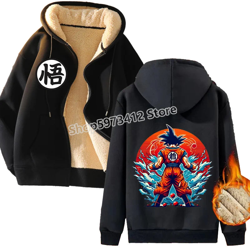 Goku Hoodie – Black, Unisex, Dragon Ball Z Eden of Clothes 