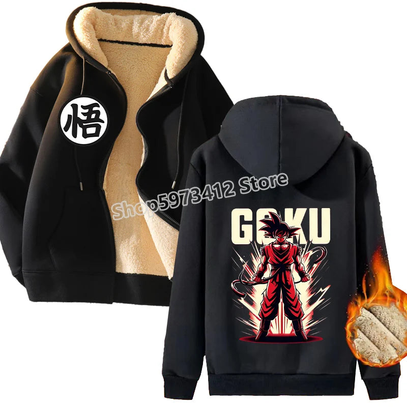 Goku Hoodie – Black, Unisex, Dragon Ball Z Eden of Clothes 