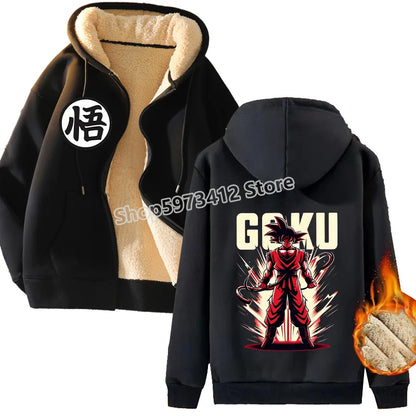 Goku Hoodie – Black, Unisex, Dragon Ball Z Eden of Clothes 