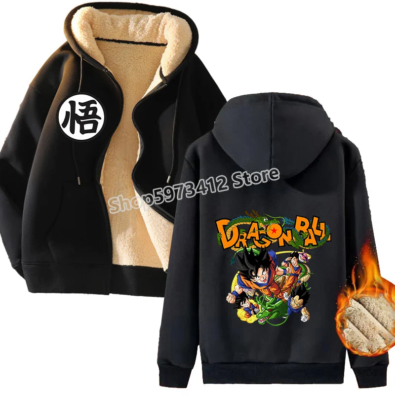 Goku Hoodie – Black, Unisex, Dragon Ball Z Eden of Clothes 