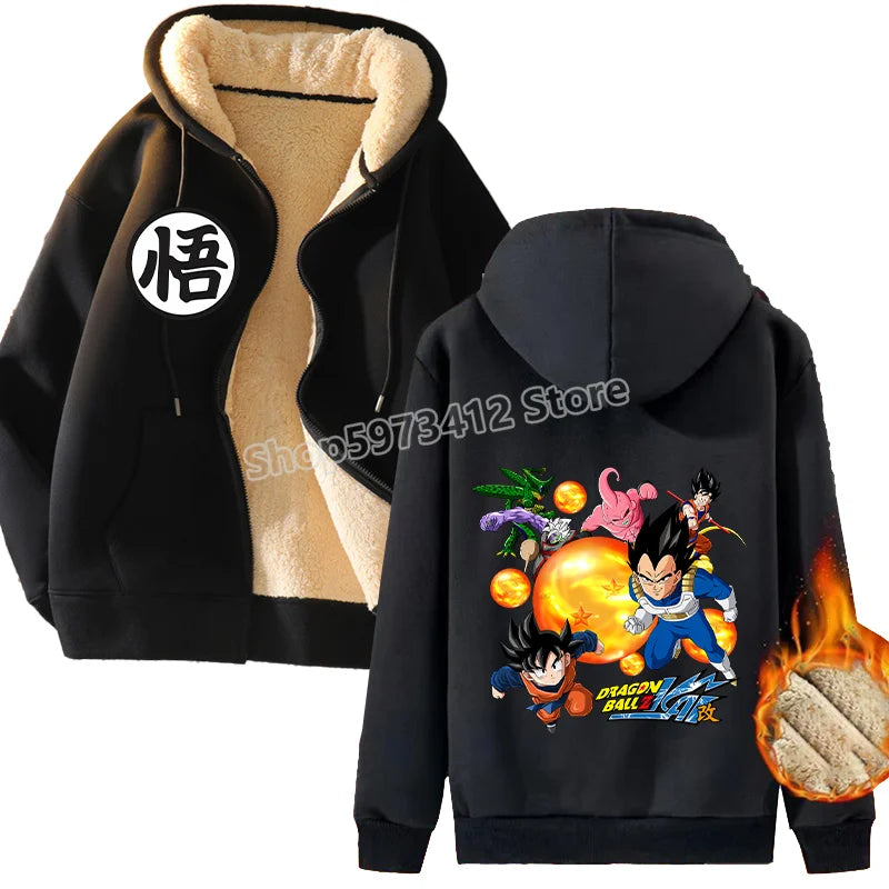 Goku Hoodie – Black, Unisex, Dragon Ball Z Eden of Clothes 