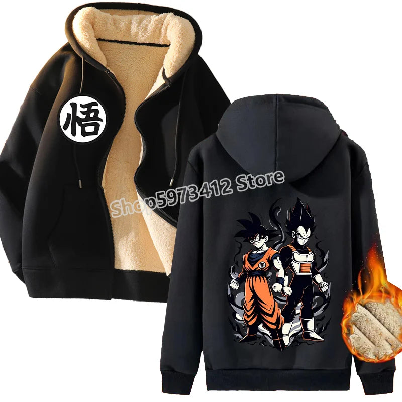 Goku Hoodie – Black, Unisex, Dragon Ball Z Eden of Clothes 
