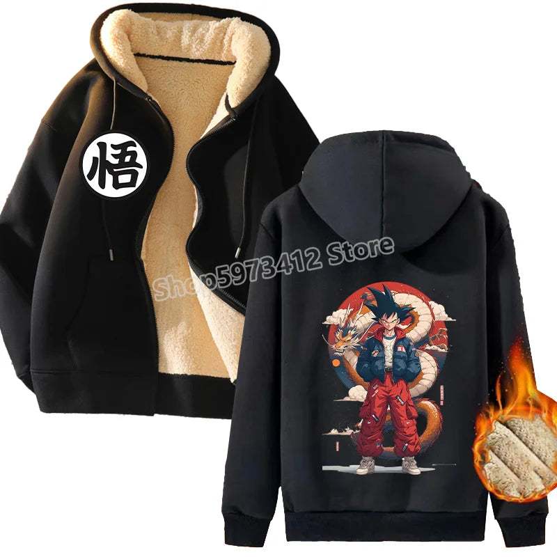 Goku Hoodie – Black, Unisex, Dragon Ball Z Eden of Clothes 